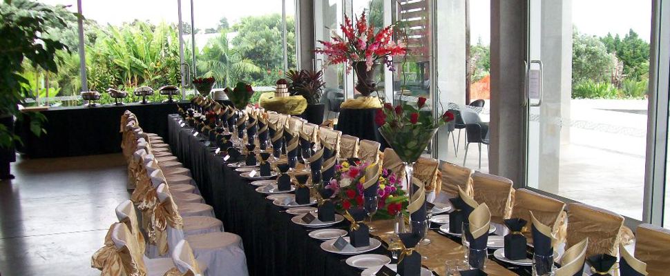 Wedding table setting