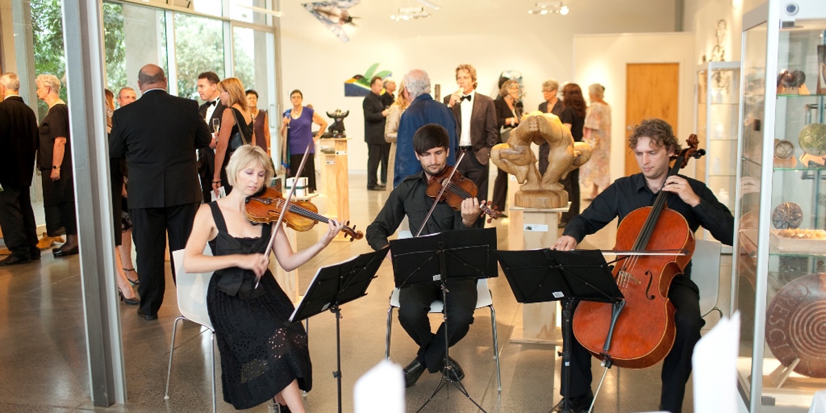 Corporate function in the atrium