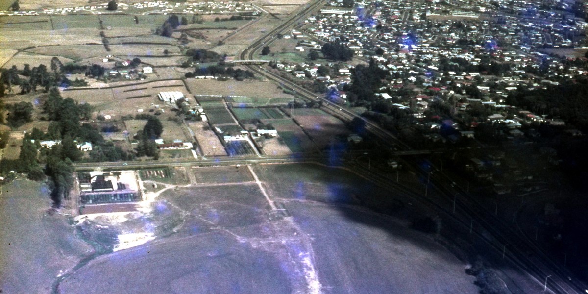 1977. Aerial view