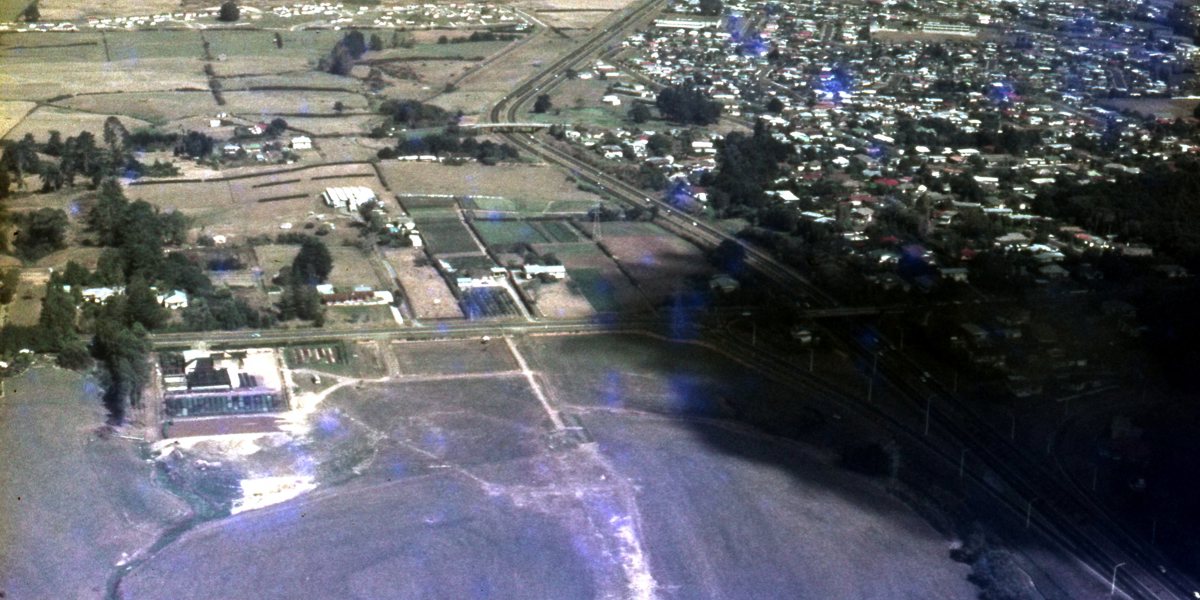 1977. Aerial view