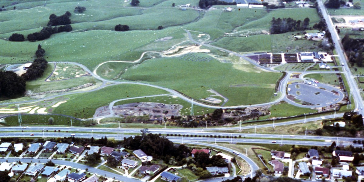 1981. Aerial view.