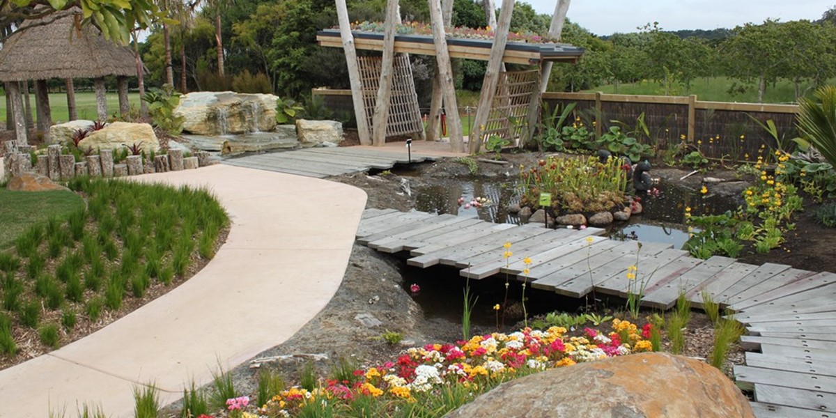 2010. Stage two of the Potter Children's Garden is completed.