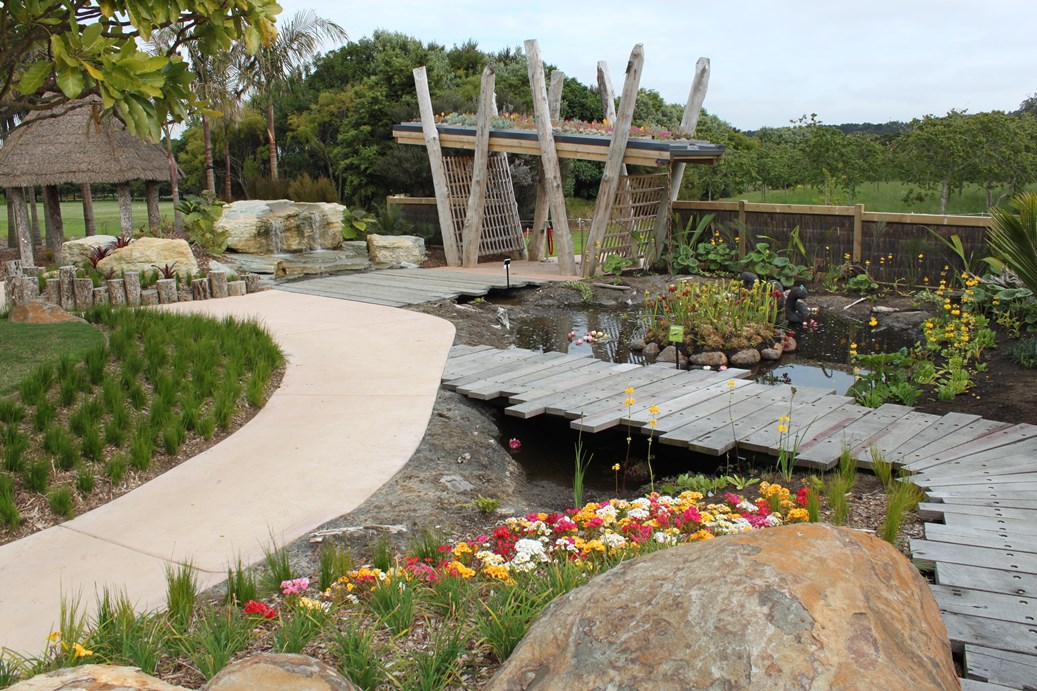 2010. Stage two of the Potter Children's Garden is completed.