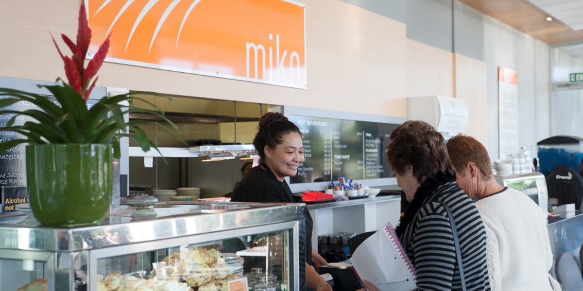 Cafe Miko at the Auckland Botanic Gardens