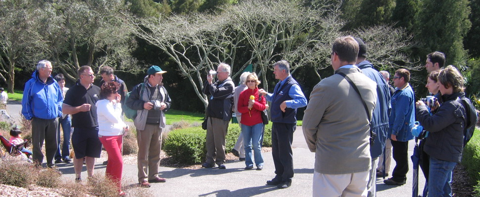 Guided garden walk