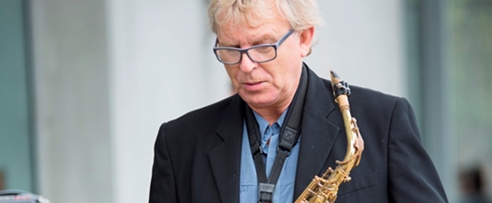 Saxophonist Bruce French