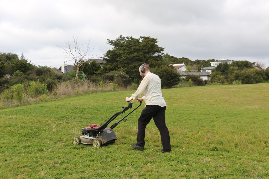 Mowing trial