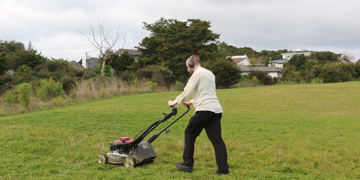 Mowing trial