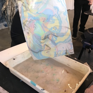 Paper Marbling Workshop image